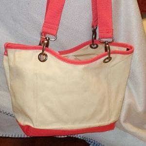 Canvas Crew Natural with coral